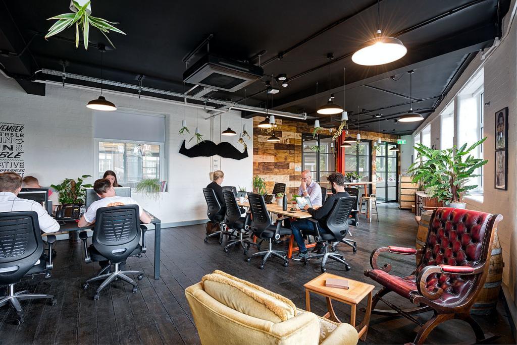 Movember office design by CCWS Interiors London