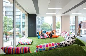Currency Cloud beanbag area