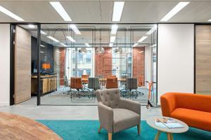 Currency Cloud meeting room & lobby fit-out