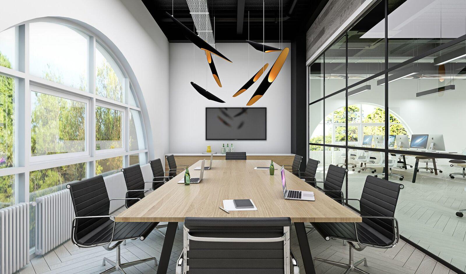 Meeting room interior design by CCWS office designers London