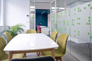 Blind Aid redesigned meeting room