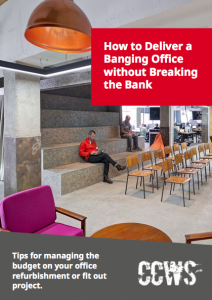 Free download guide - tips for managing office refurbishment budget